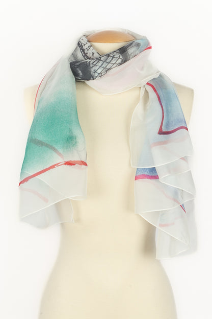 Foulard en soie Chanel