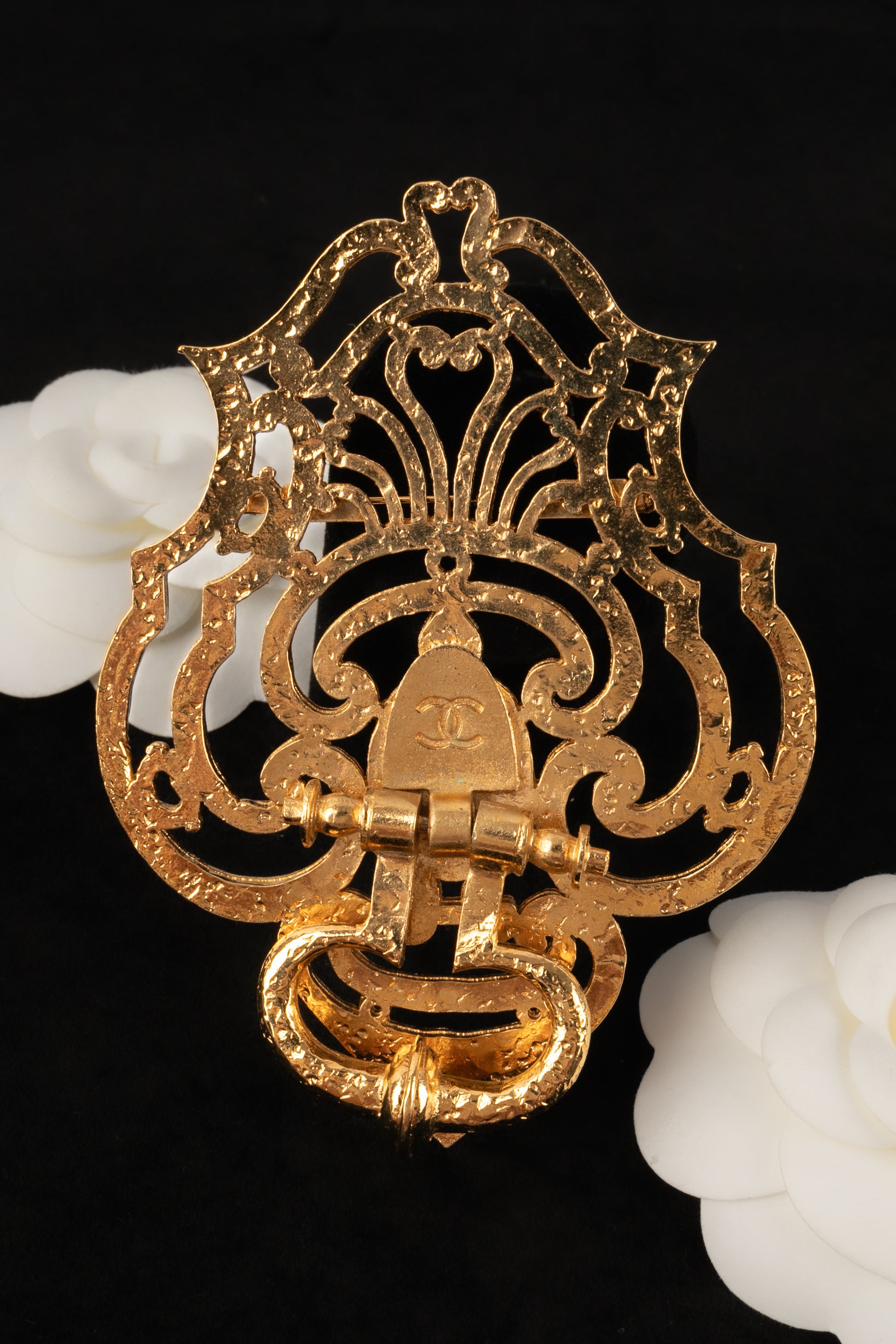 Broche heurtoir Chanel Haute Couture 1988-1990