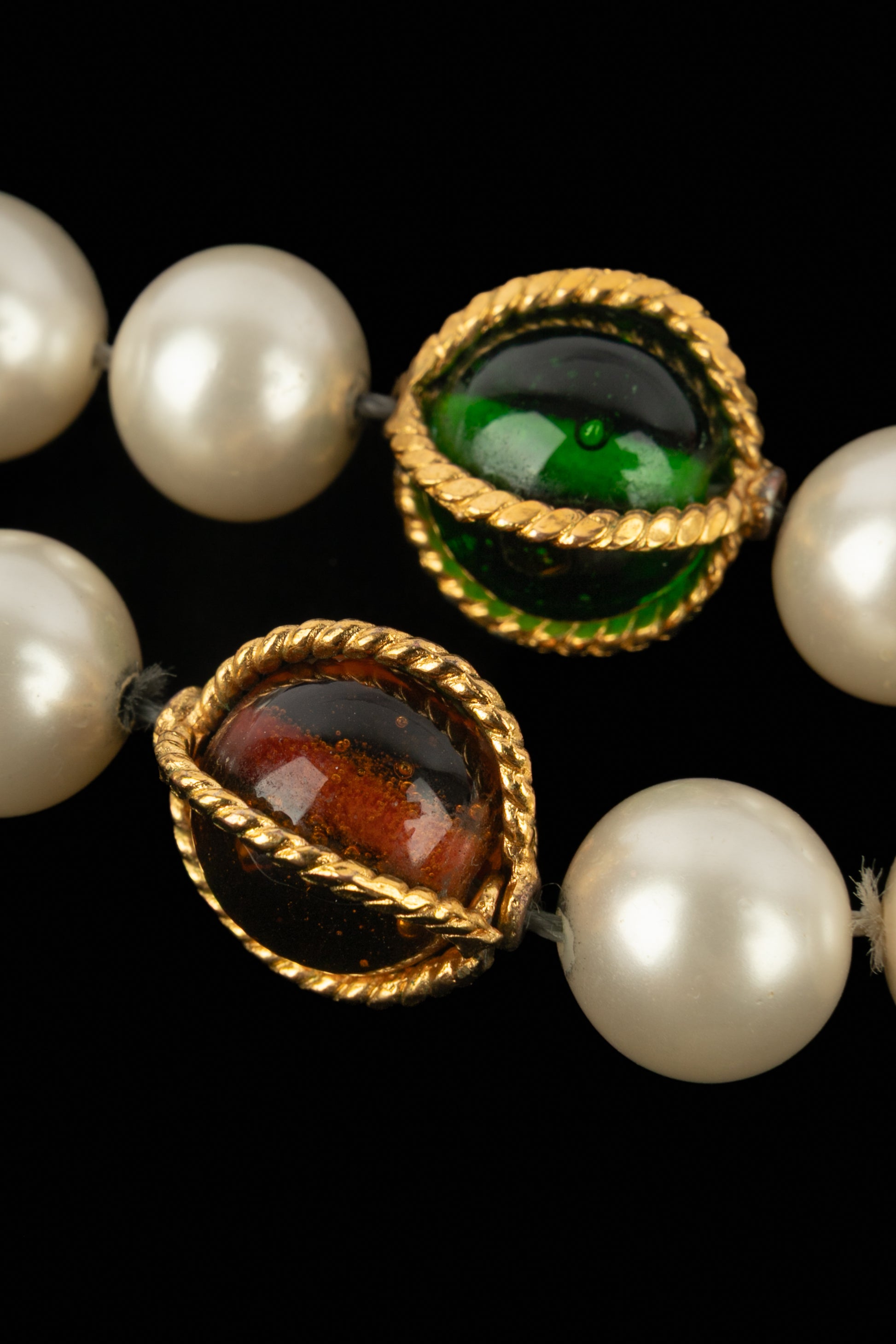 Collier de perles Chanel 1990's
