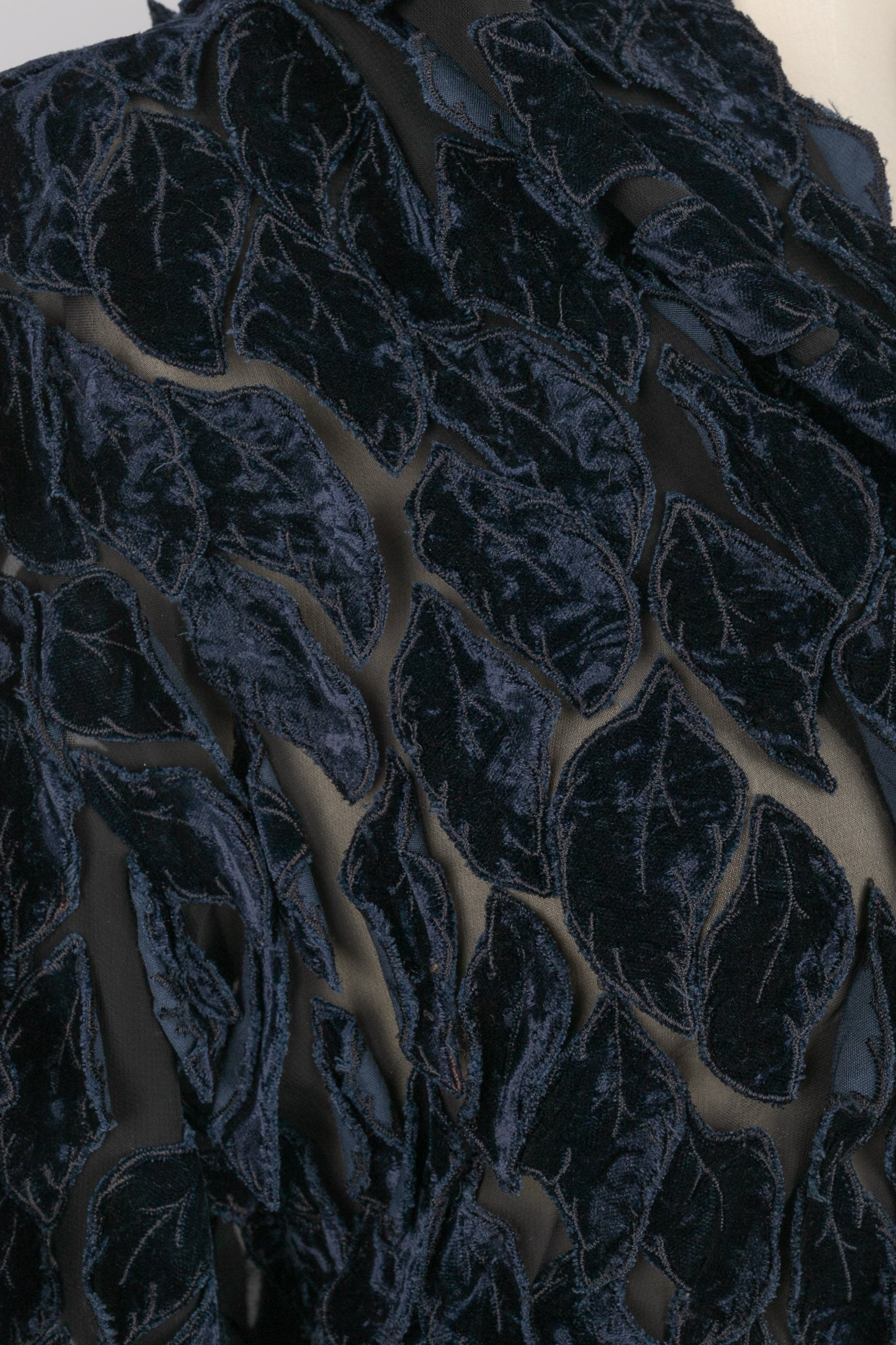 Gilet en velours Roméo Gigli