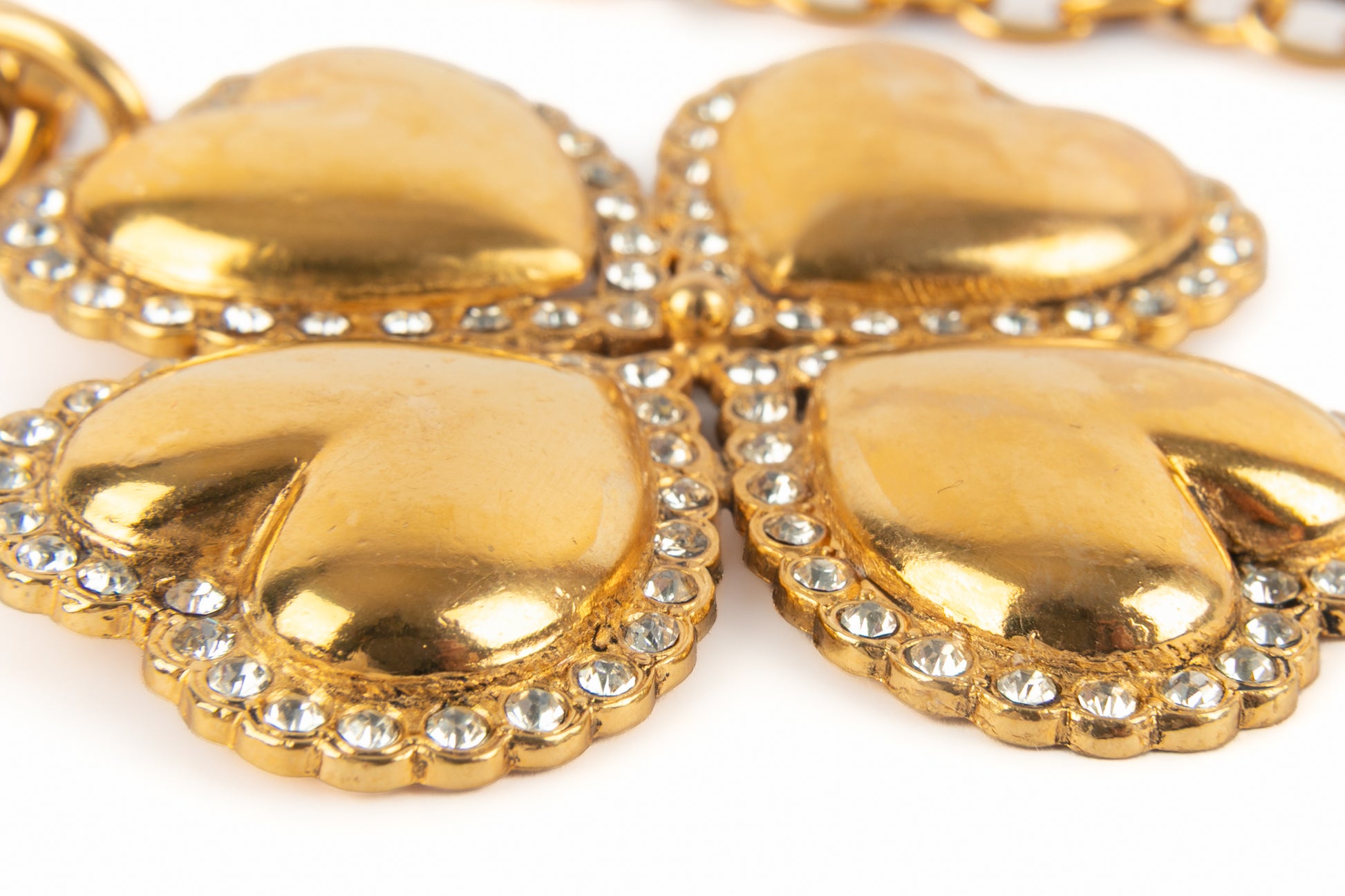 Collier trèfle Chanel 1985's