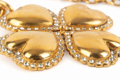 Collier trèfle Chanel 1985's