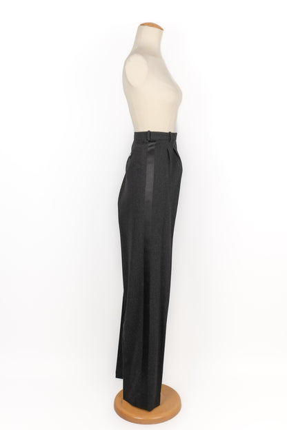 Pantalon en laine Chanel