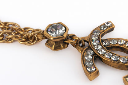 Collier cc Chanel 1990's