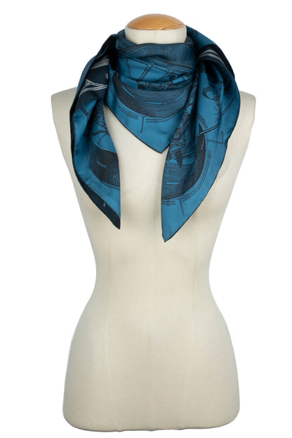 Foulard / Carré "Route 24" Hermès