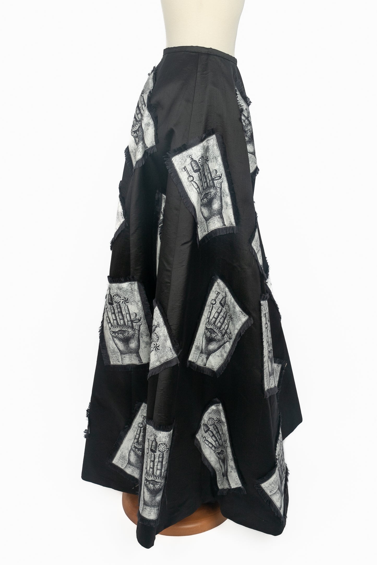 Jupe "Le chant des Guérisseuses" Franck Sorbier Haute Couture Eté 2024