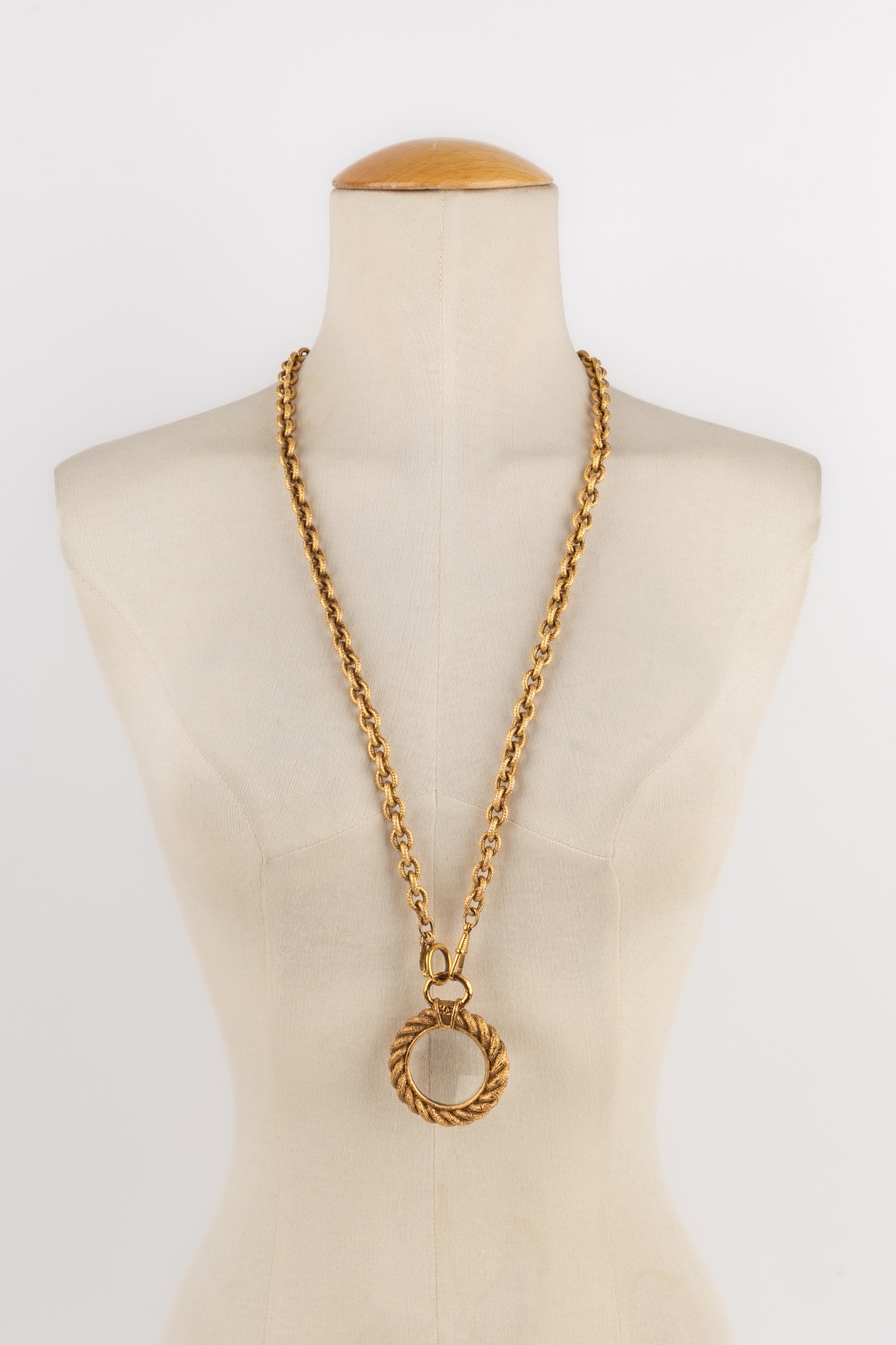 Collier loupe Chanel 1990's