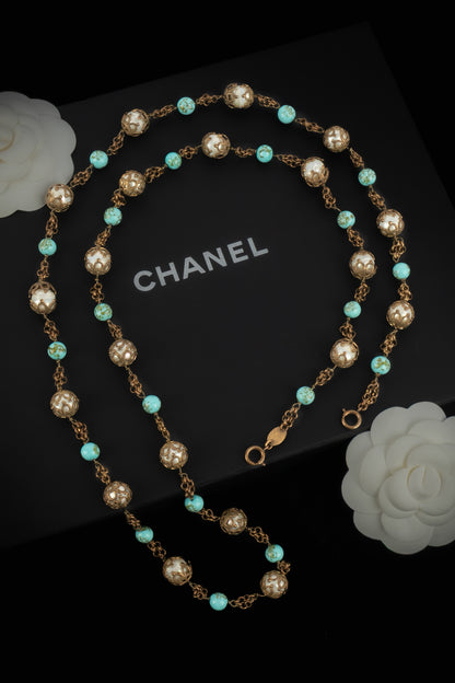 Collier sautoir Chanel époque Coco