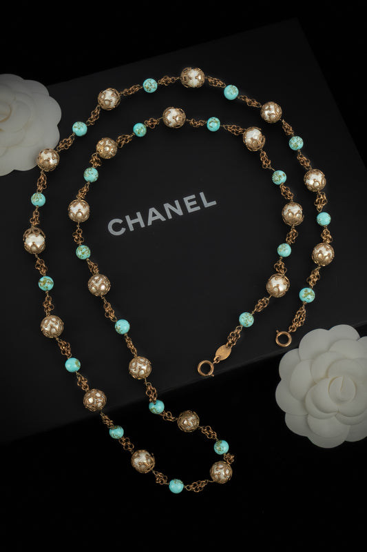 Collier sautoir Chanel époque Coco