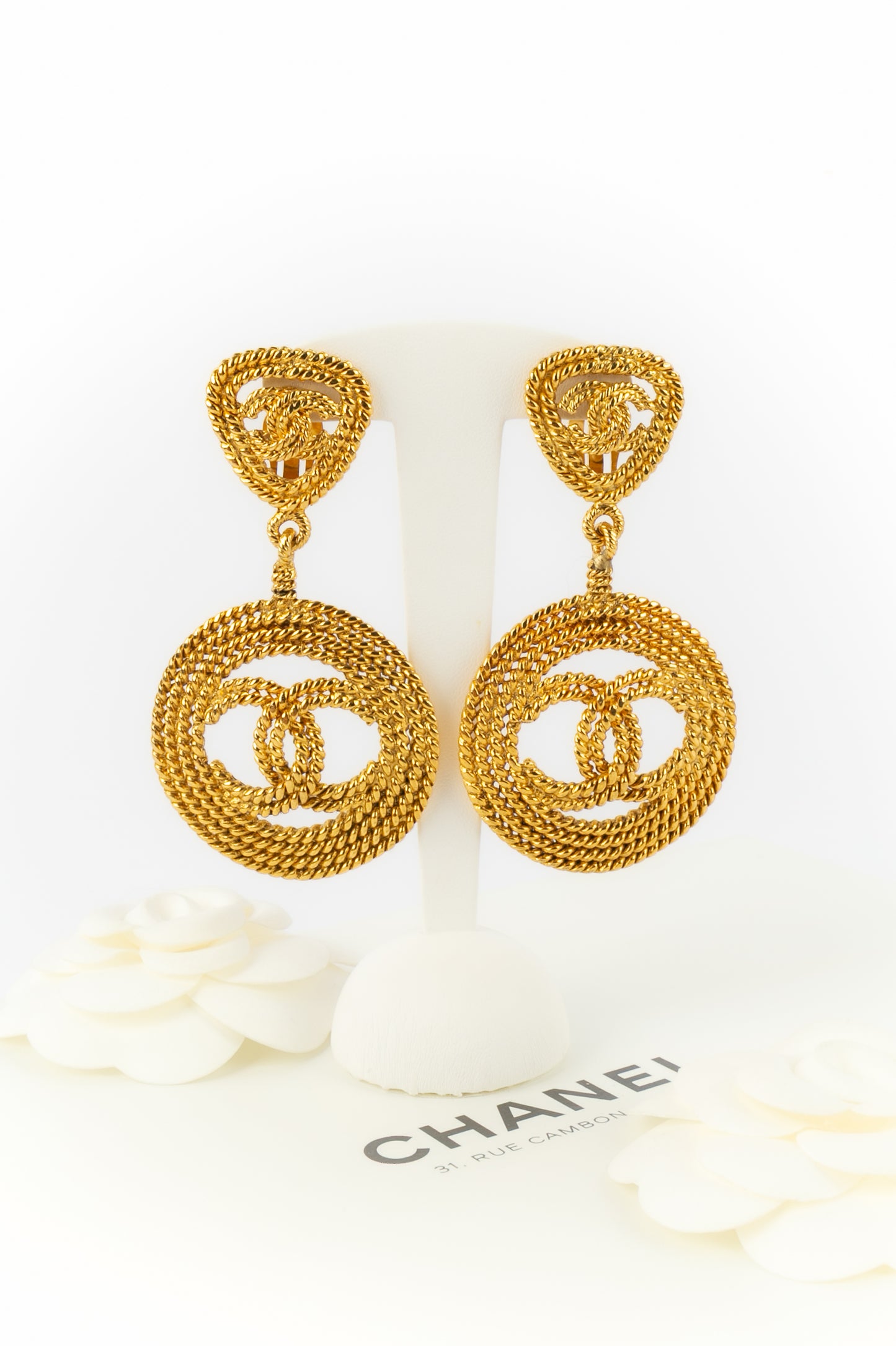 Boucles d'oreilles Chanel 1990's