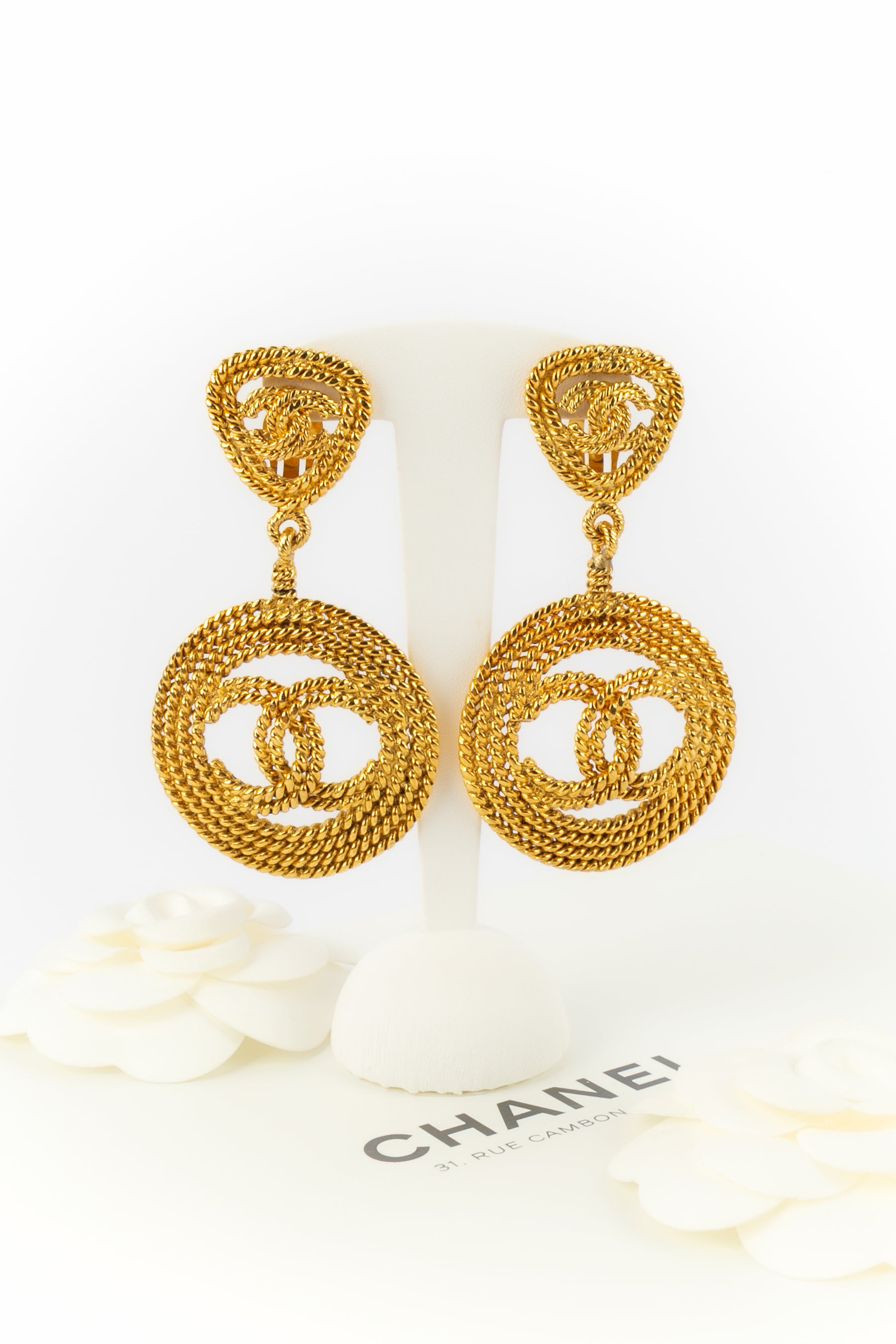 Boucles d'oreilles Chanel 1990's