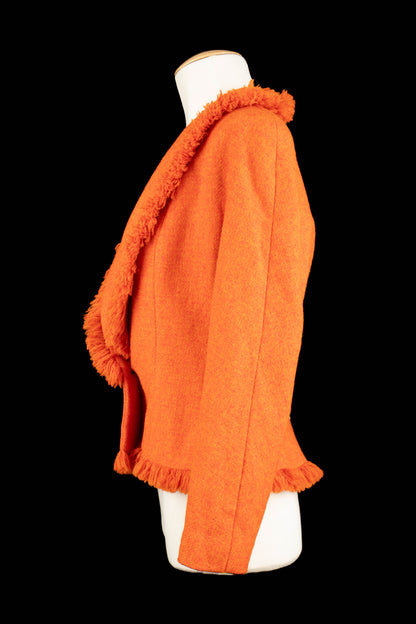 Veste orange Dior Automne 1998