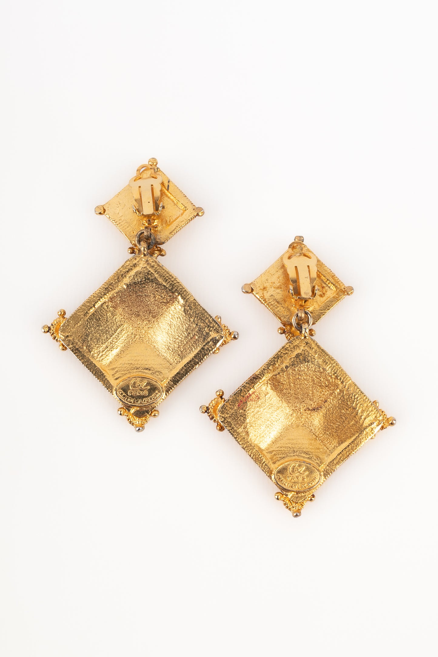 Boucles d'oreilles Christian Lacroix