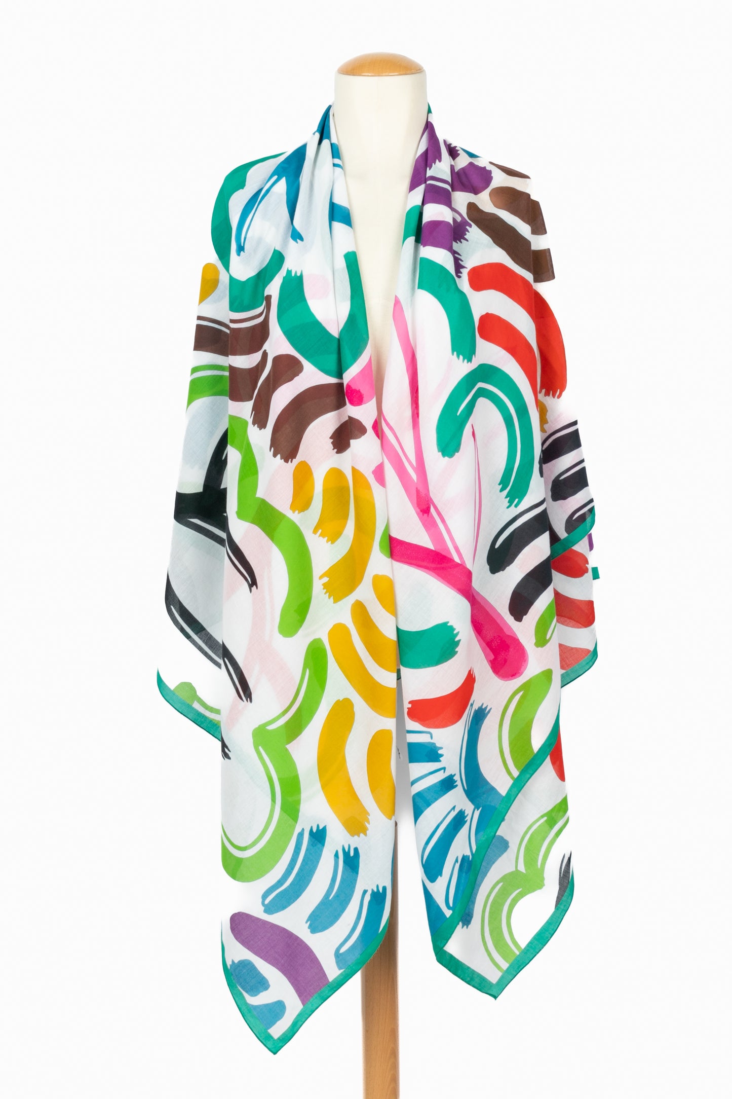 Paréo / foulard multicolore Hermès 