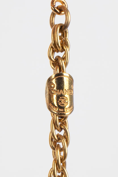 Collier médaillon Chanel