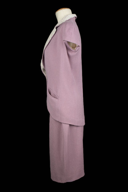 Ensemble mauve Dior Printemps-Eté 1998