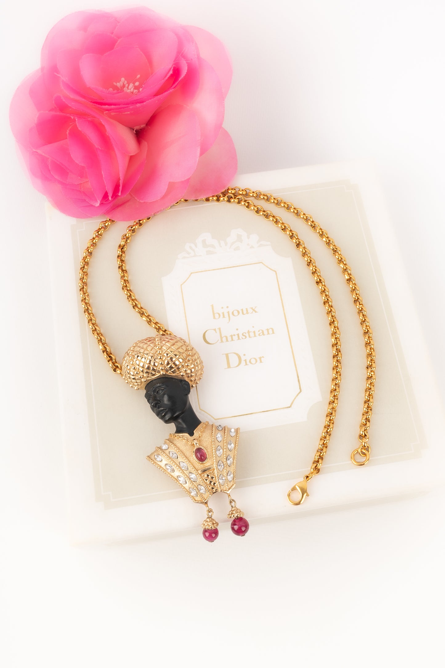 Collier pendentif Christian Dior