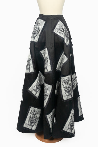 Jupe "Le chant des Guérisseuses" Franck Sorbier Haute Couture Eté 2024