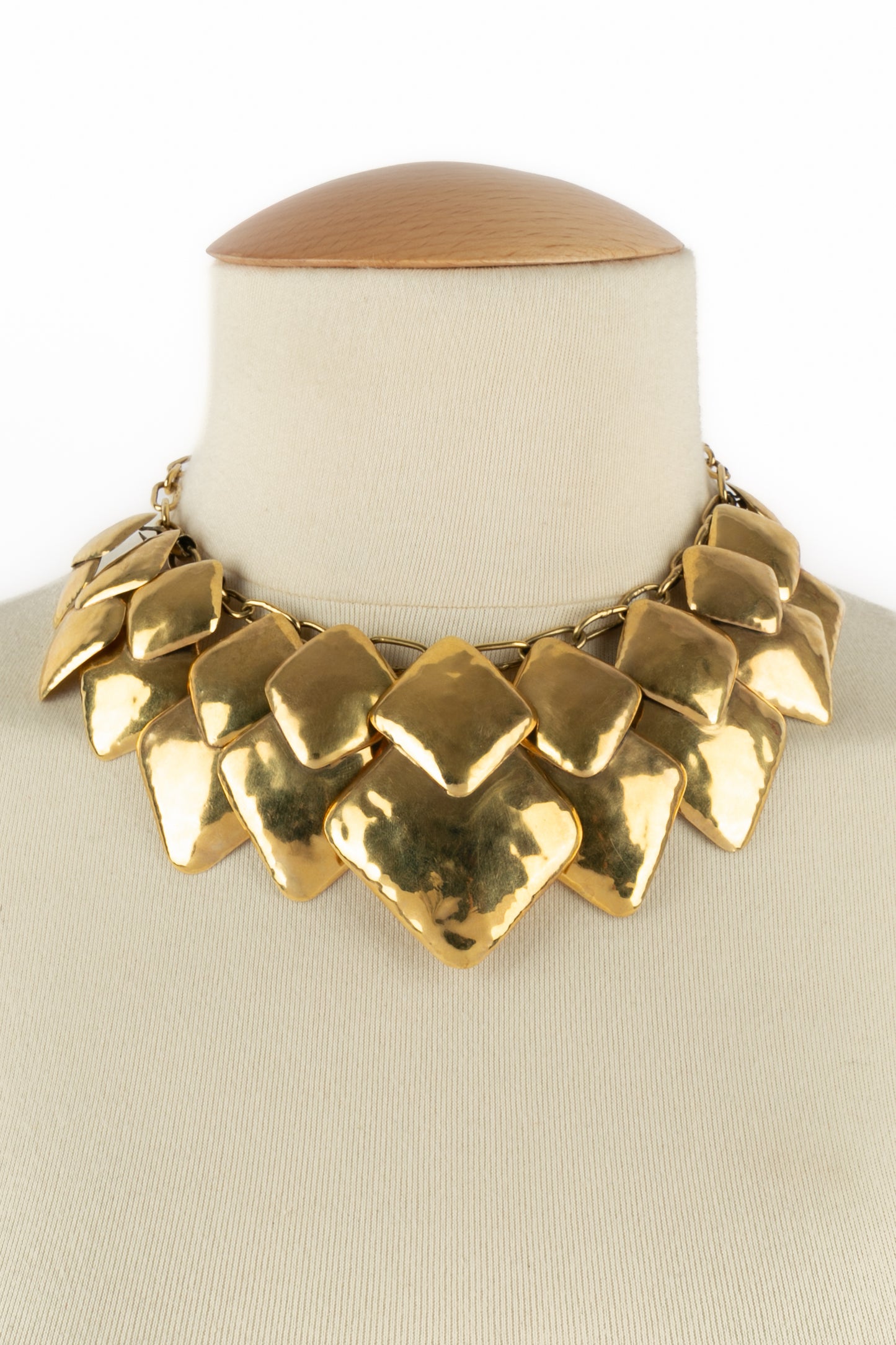 Collier doré Frances Patiky Stein