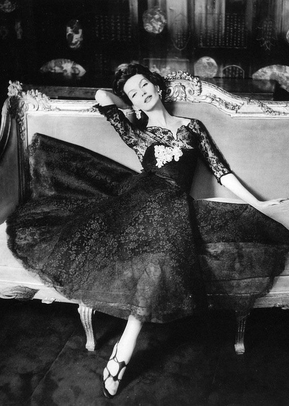 Robe Chanel Haute Couture Hiver 1956