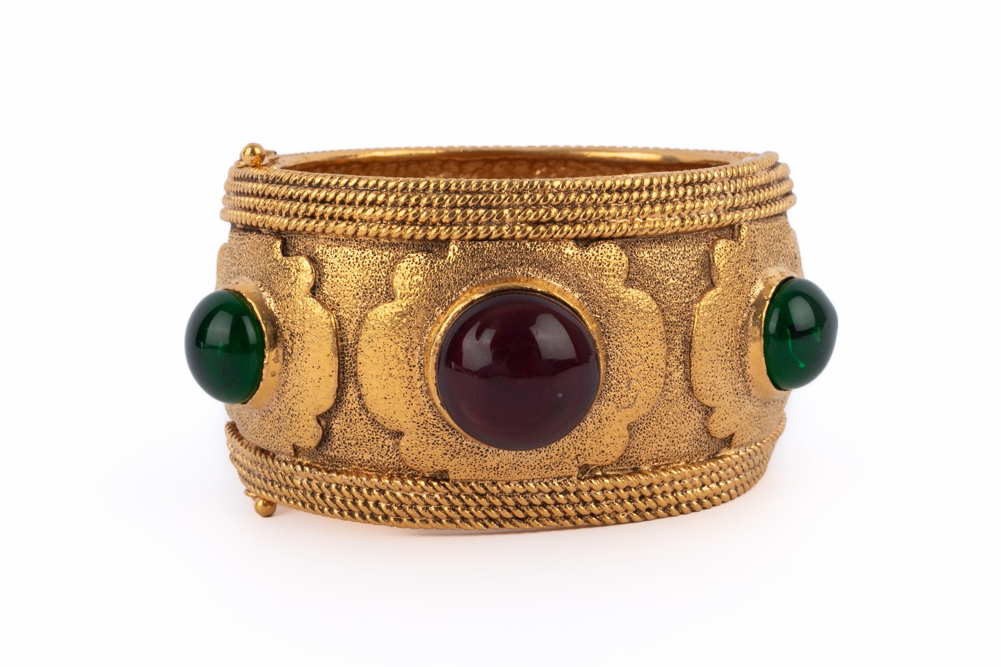 Bracelet byzantin Chanel 1980's