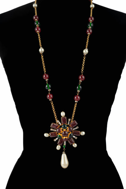 Collier pendentif Chanel Automne 1993