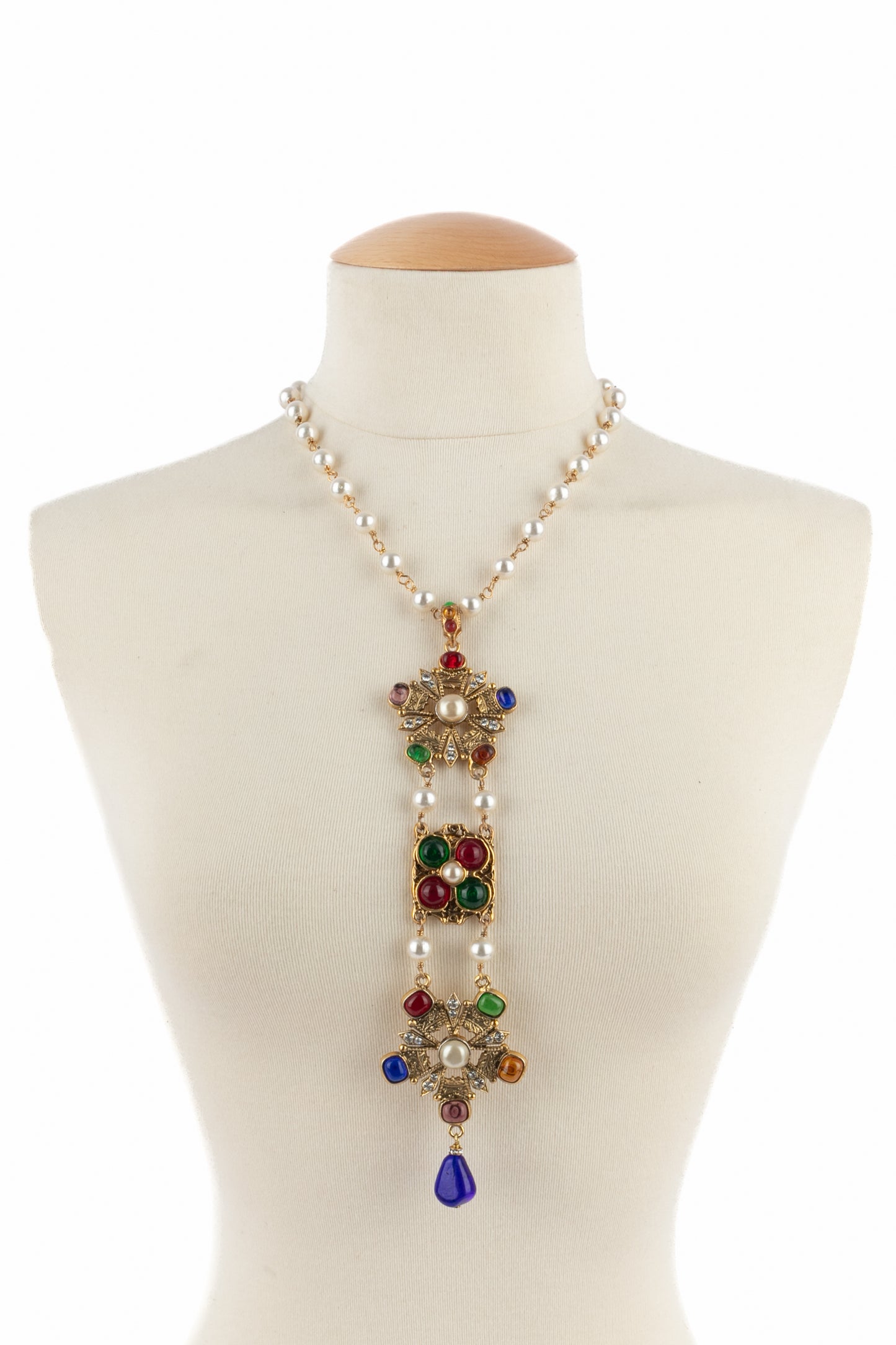 Collier byzantin Chanel 1985