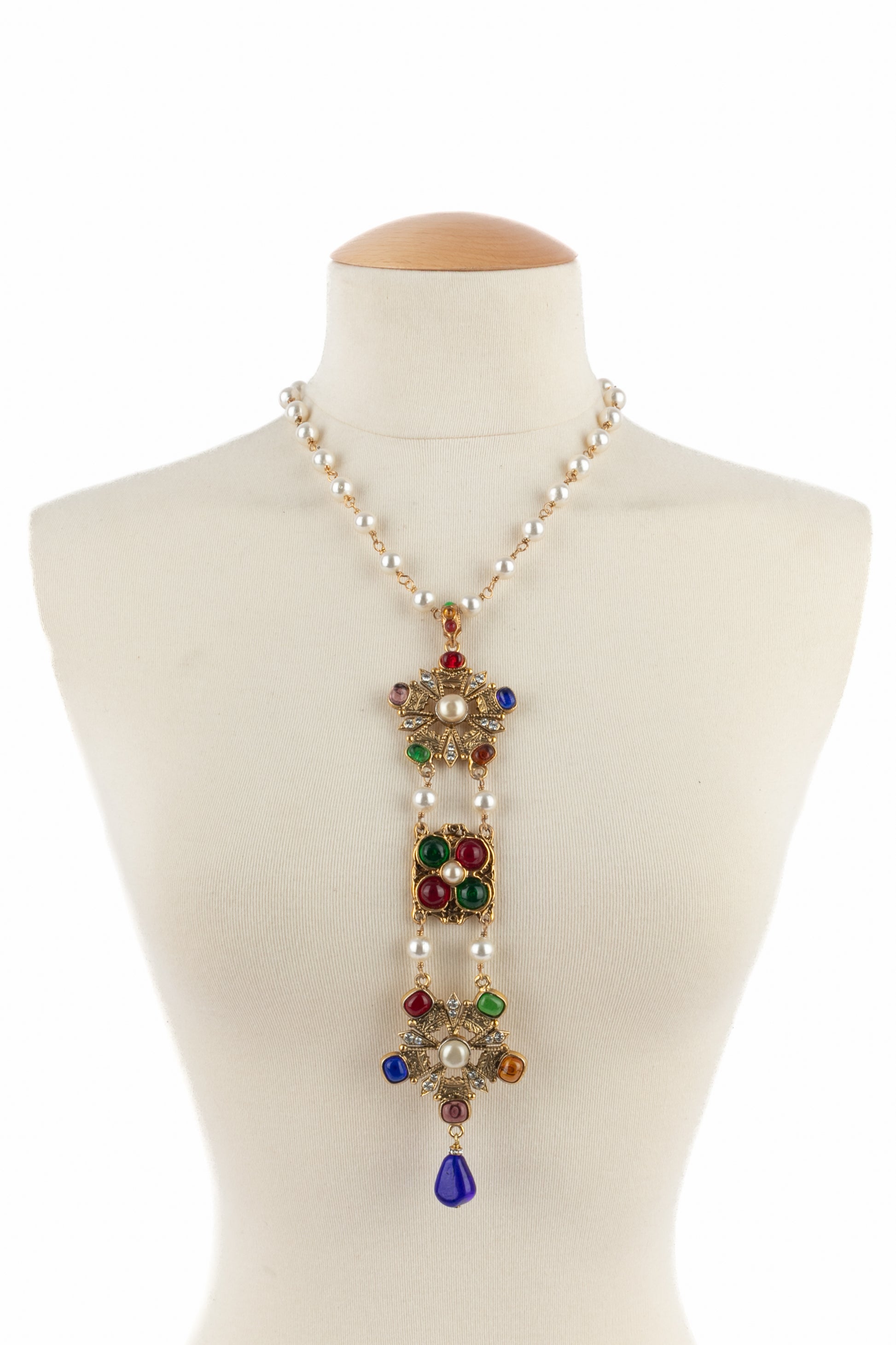 Collier byzantin Chanel 1985