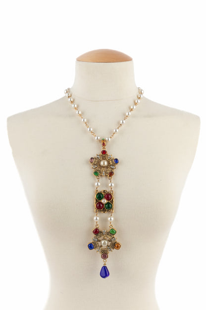Collier byzantin Chanel 1985