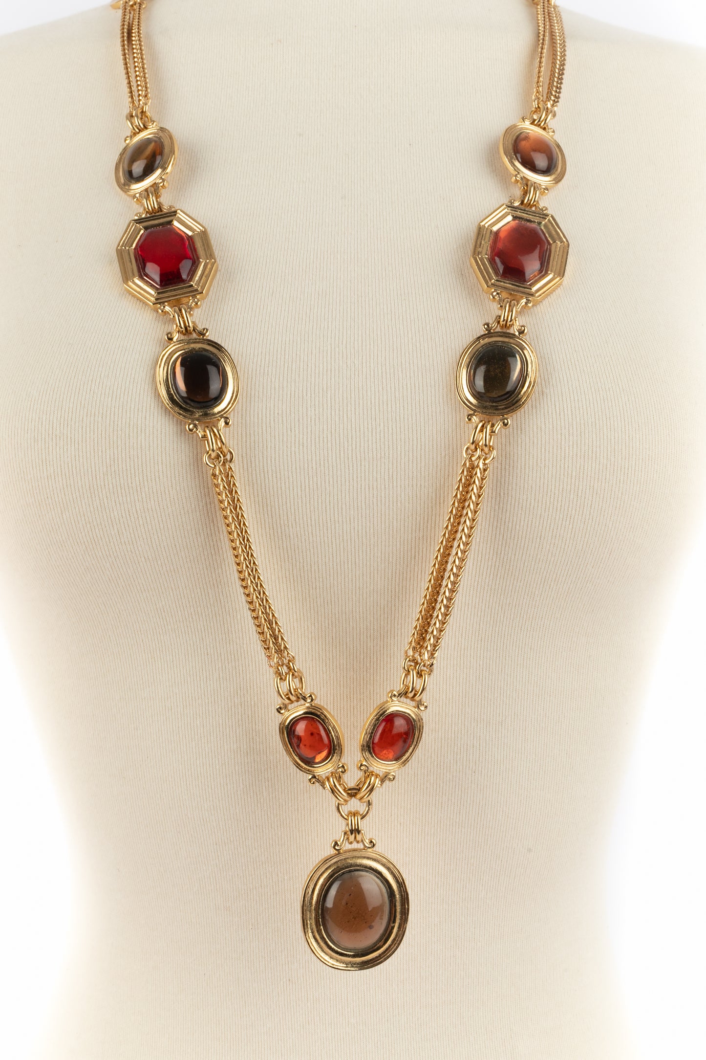 Long collier Yves Saint Laurent