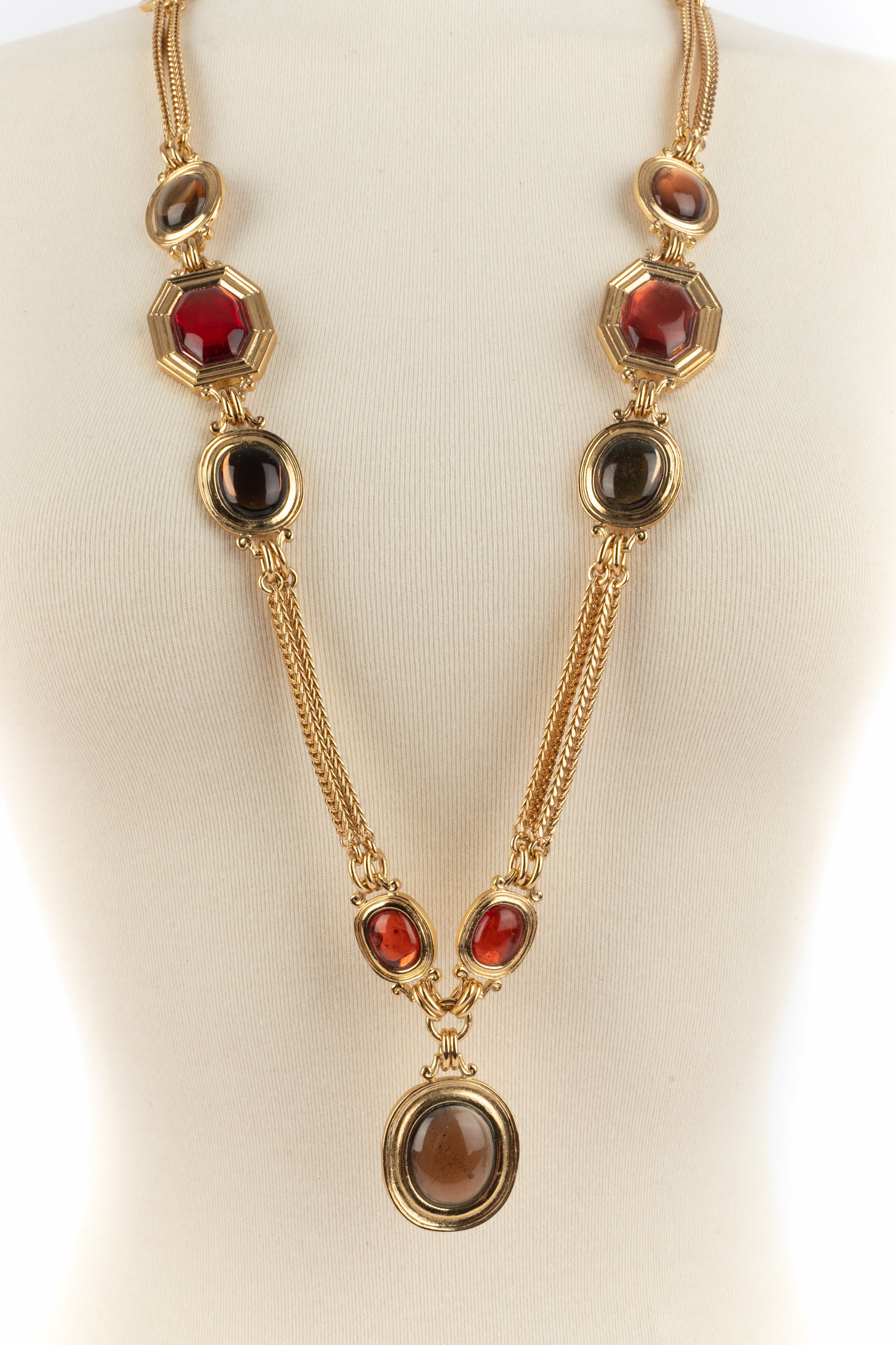 Long collier Yves Saint Laurent