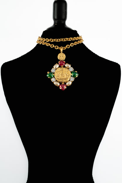 Collier pendentif Chanel 1993