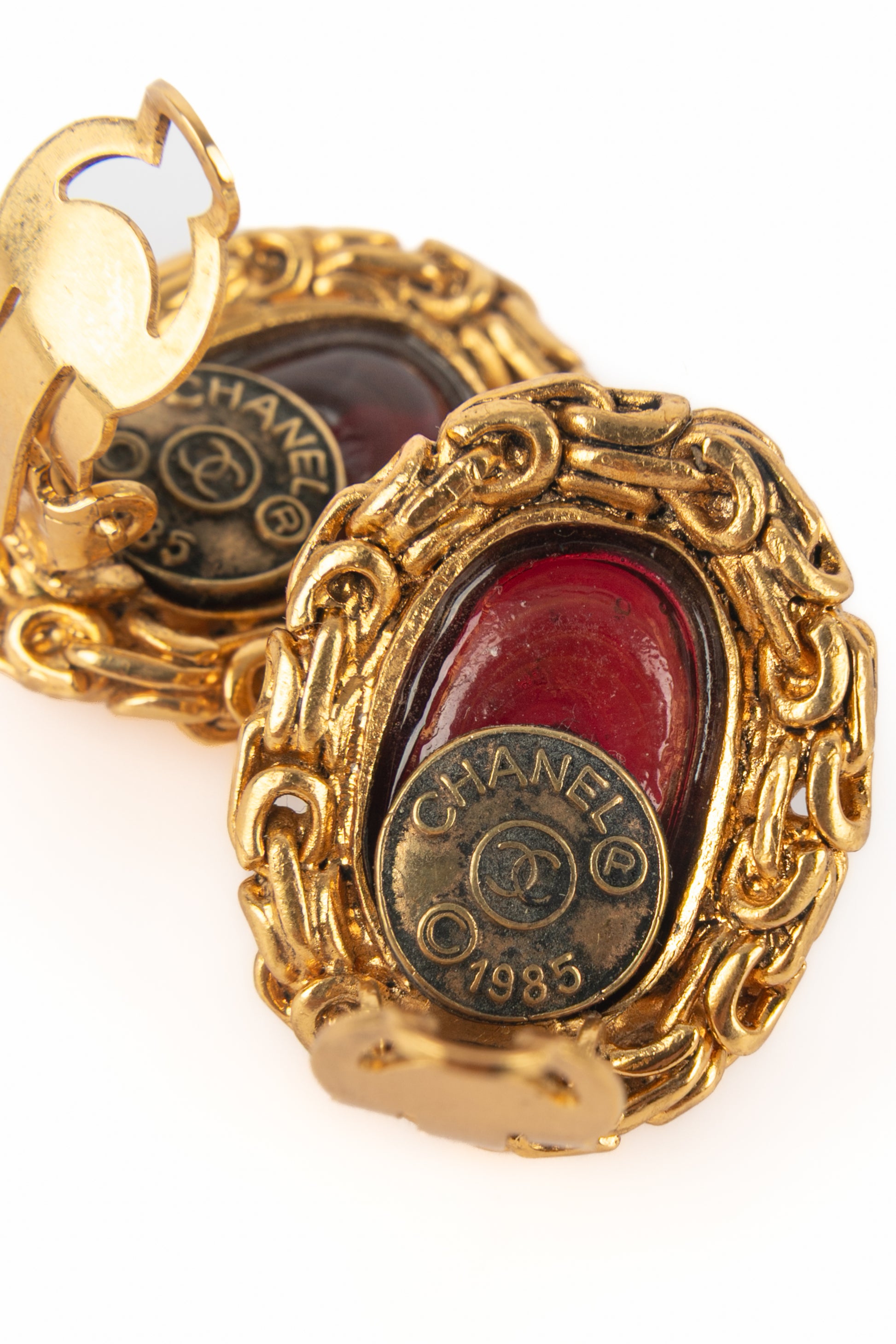 Boucles d'oreilles Chanel 1985