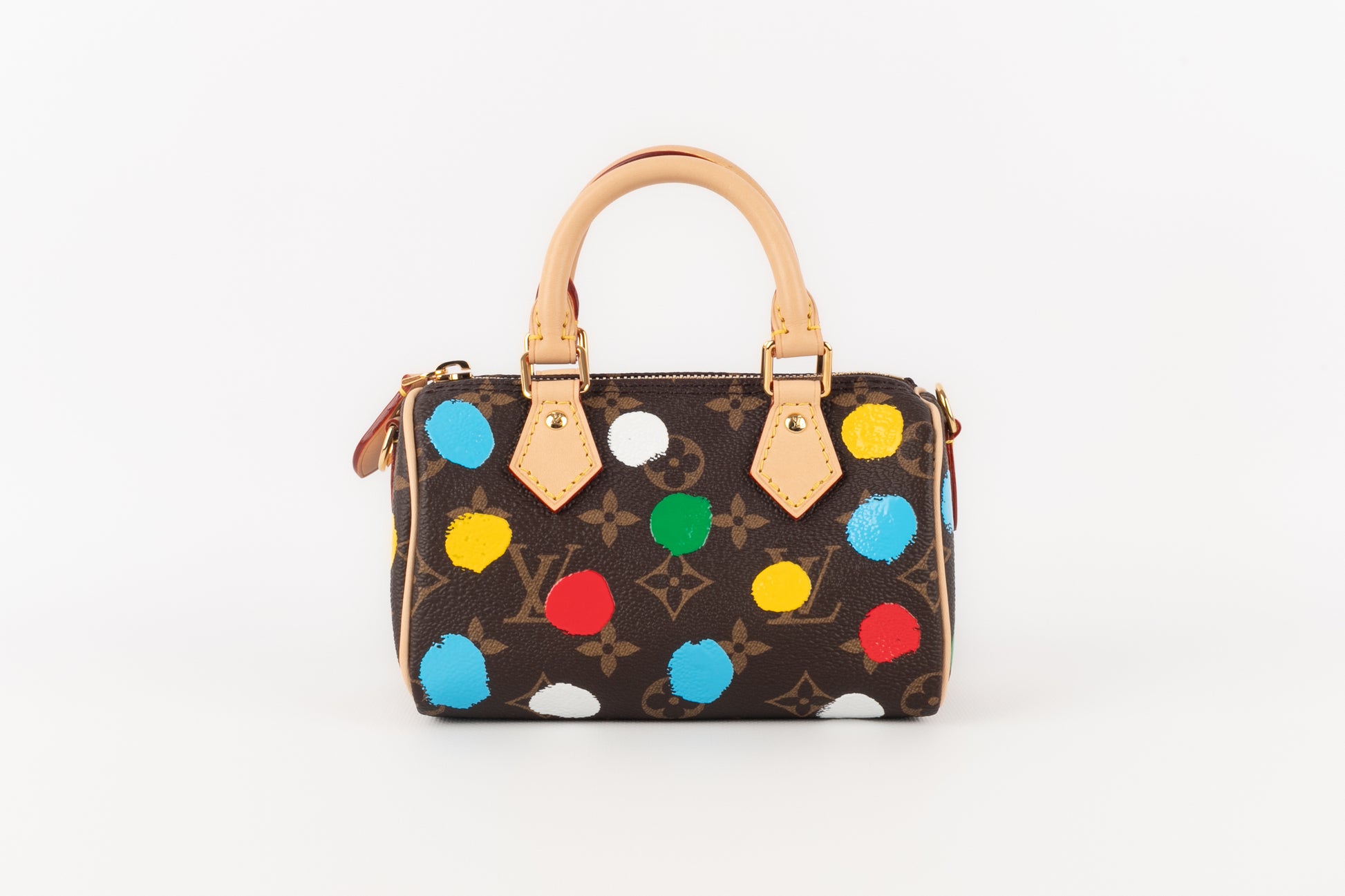 Sac Nano Speedy Louis Vuitton X Yayoi Kusama