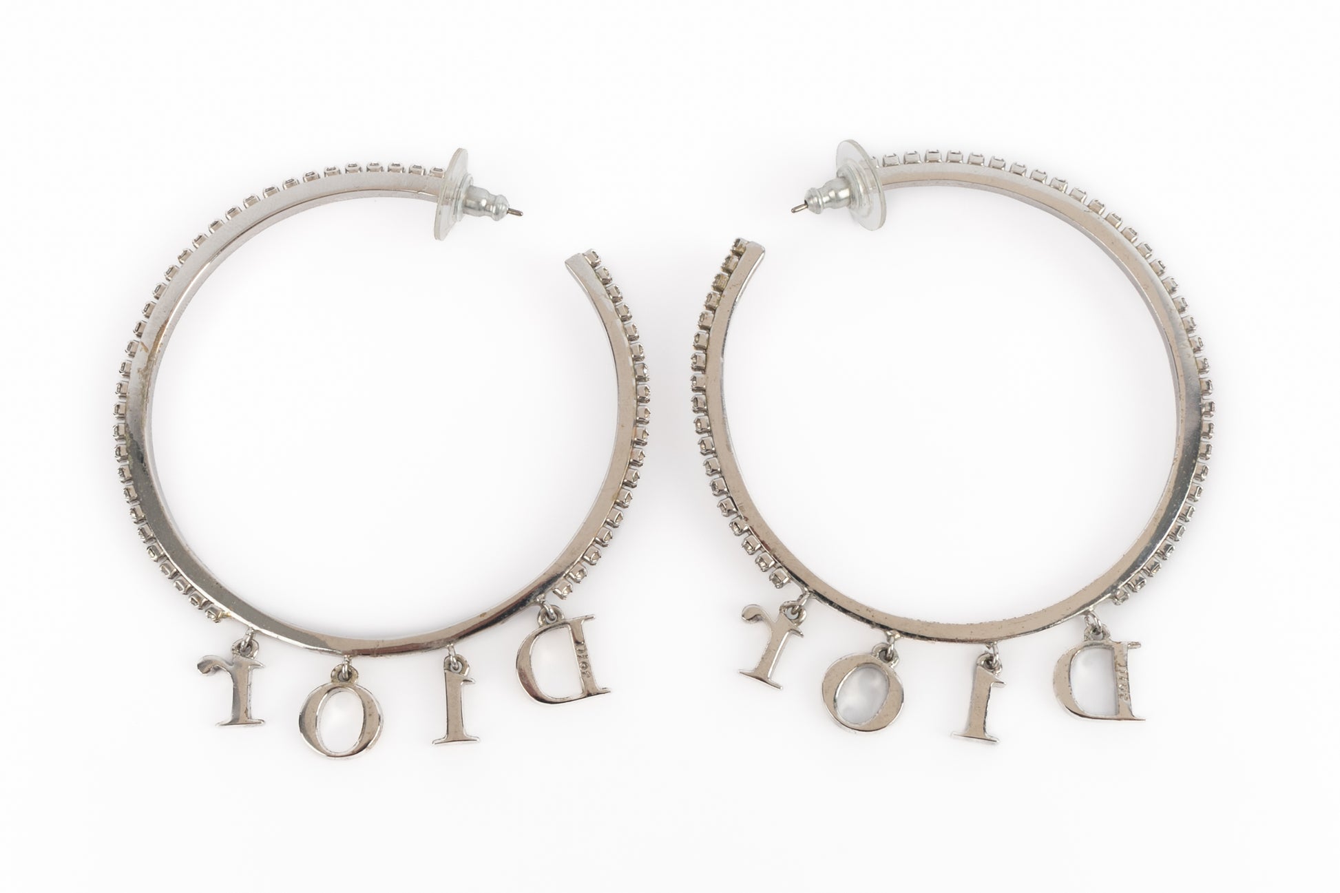 Boucles d'oreilles créoles Christian Dior 