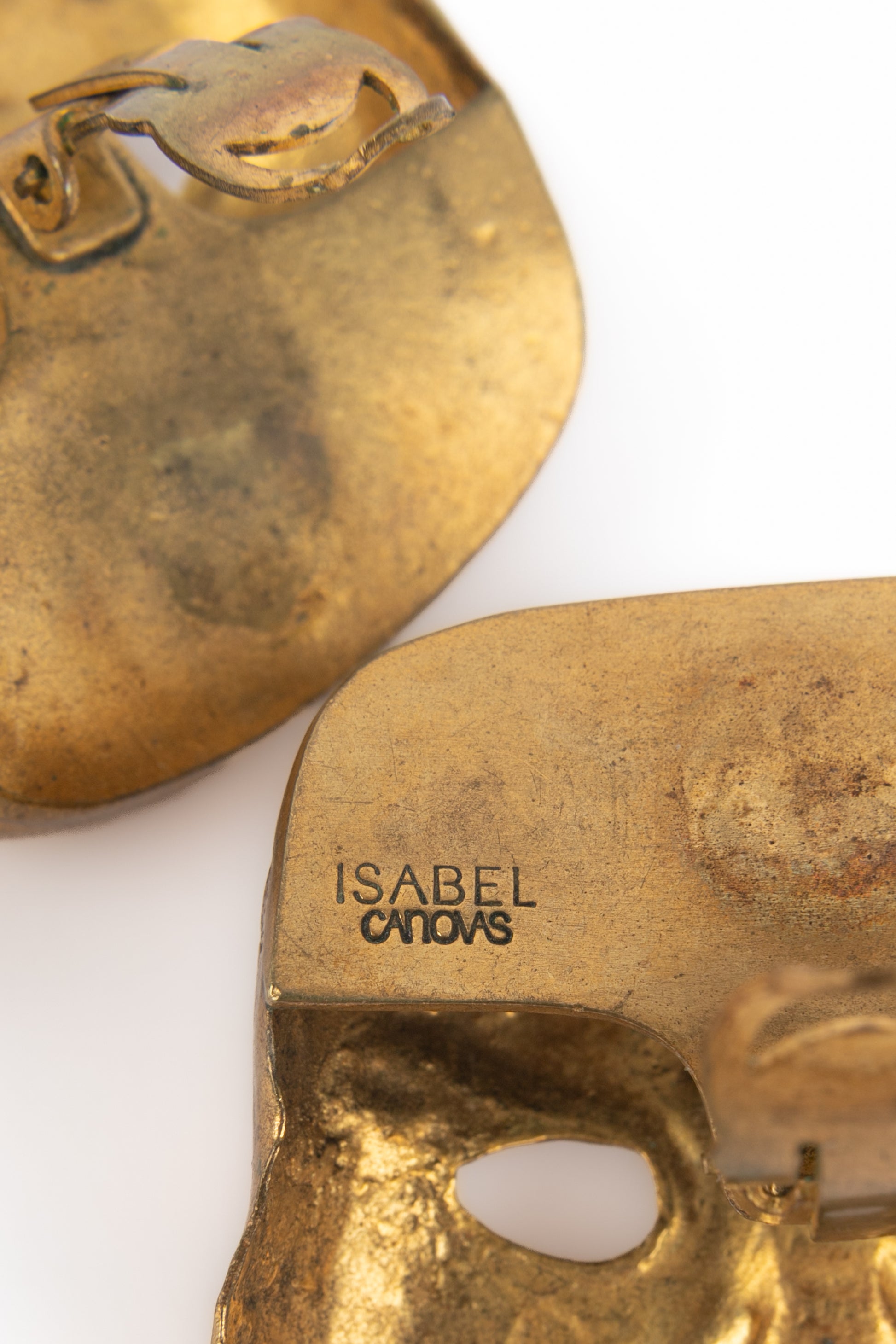 Boucles d'oreilles masques Isabel Canovas