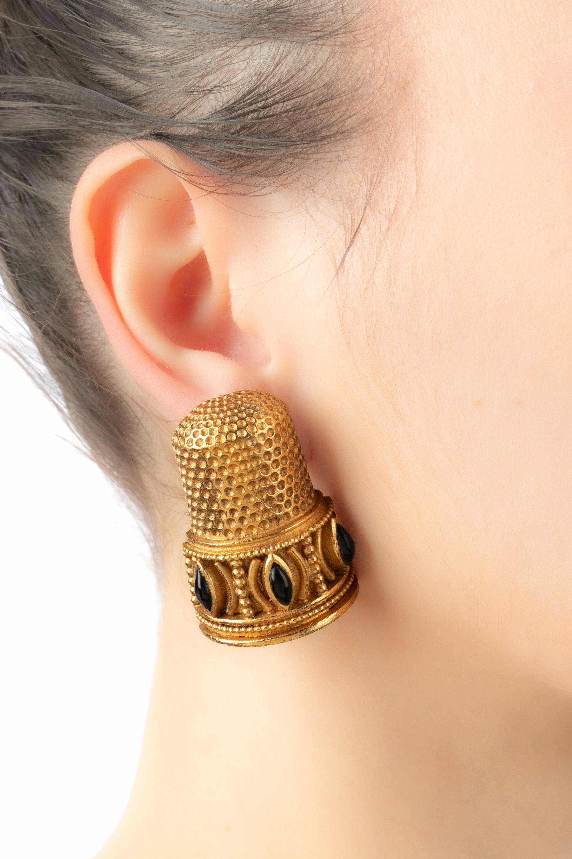 Boucles d'oreilles Chanel Haute Couture Automne-Hiver 1992-1993