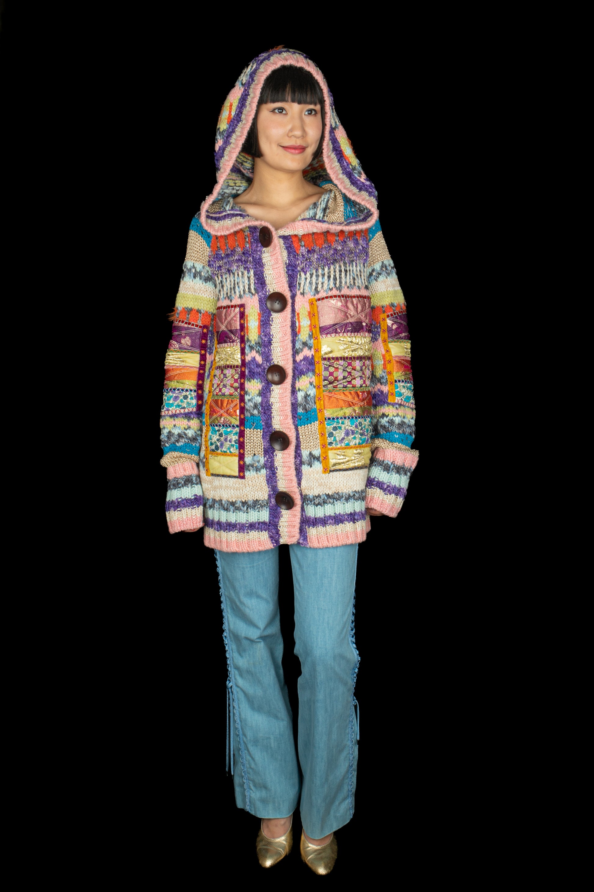 Gilet en crochet John Galliano 2004