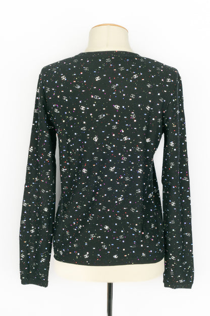 Top à paillettes Chanel