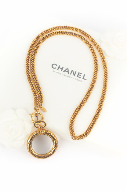 Collier loupe Chanel 1980's