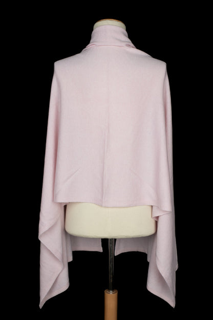 Ensemble d'hiver en cachemire rose Chanel 2025