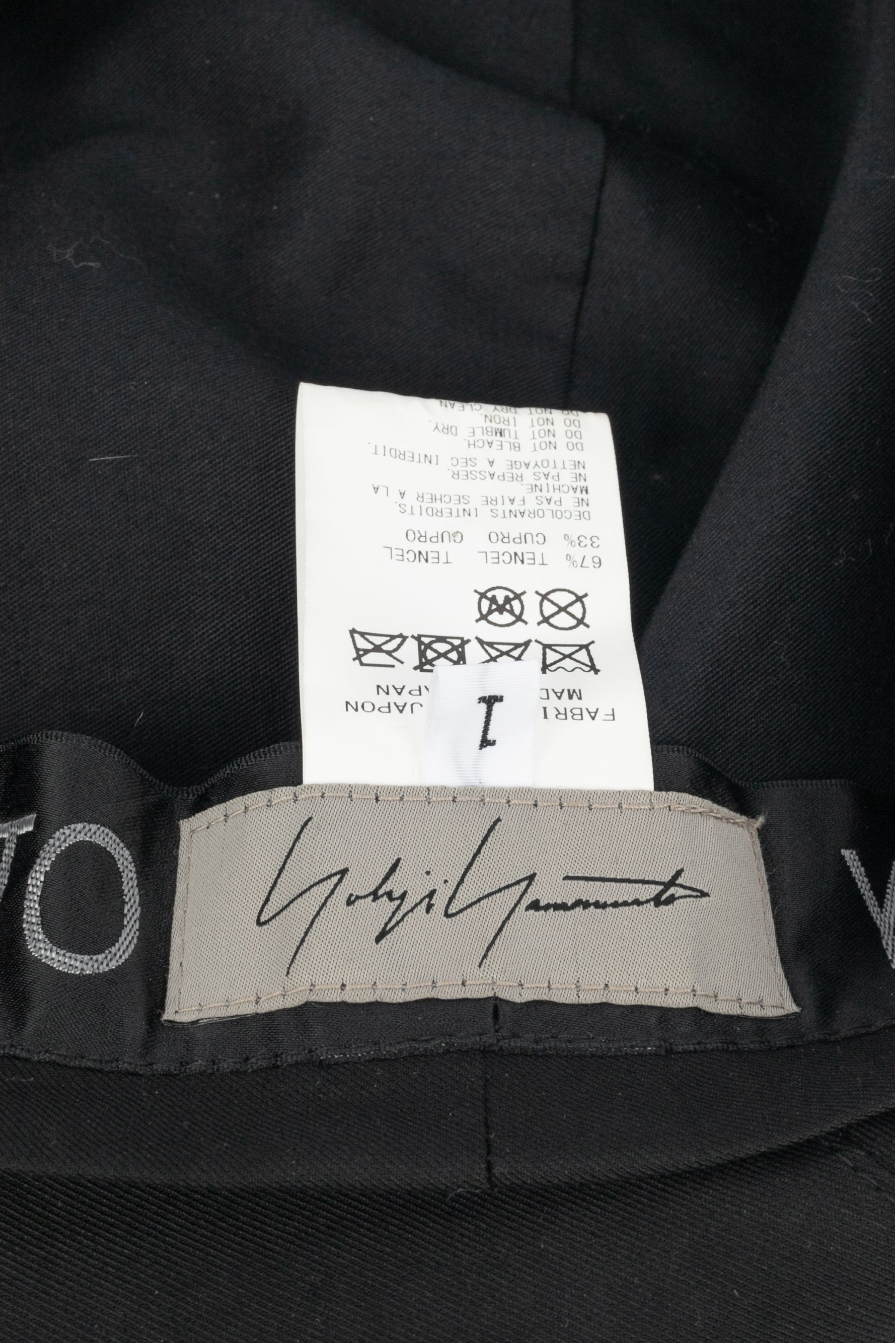 Chapeau style beret Yohji Yamamoto