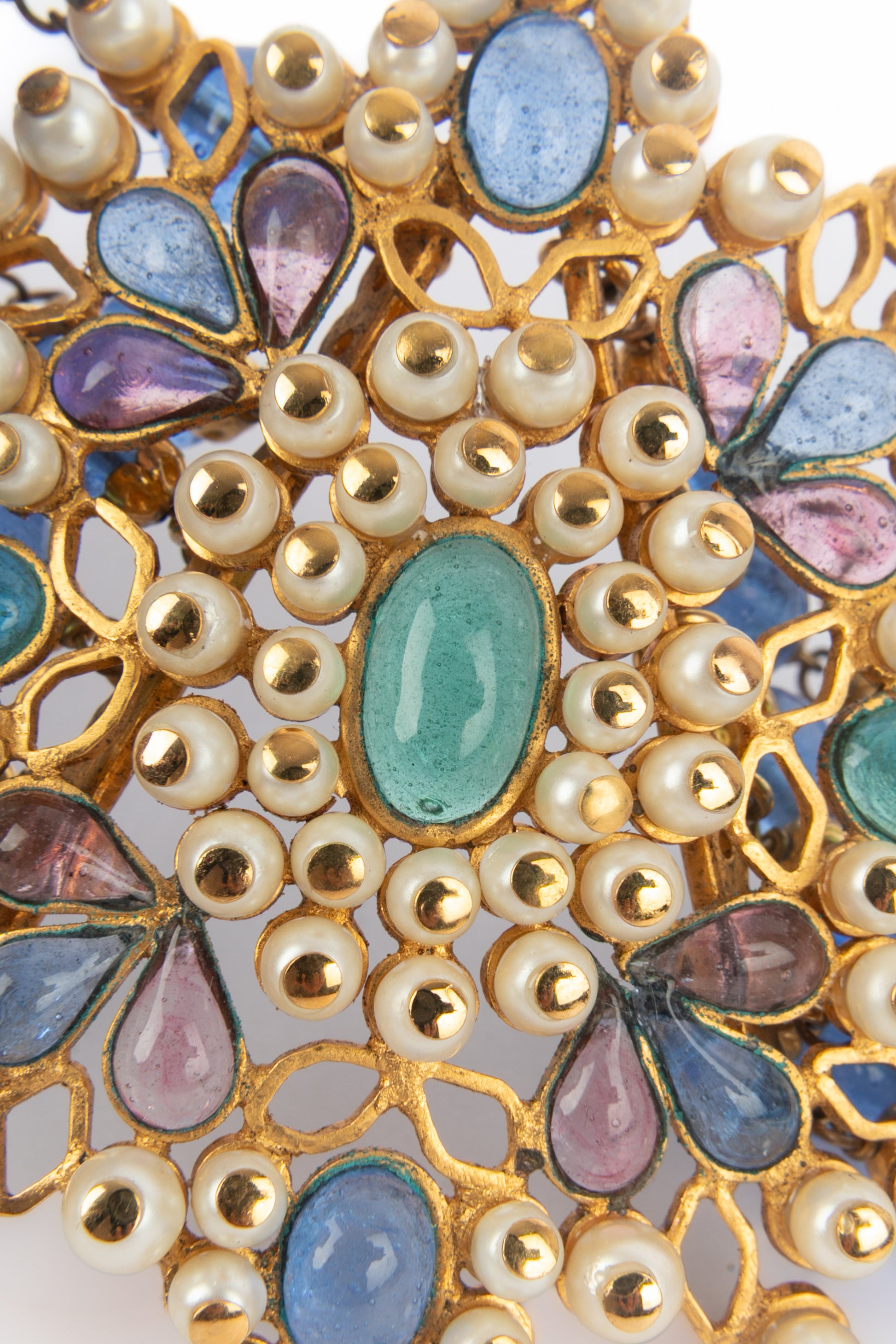 Collier court Chanel 1980's