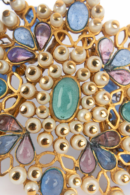 Collier court Chanel 1980's