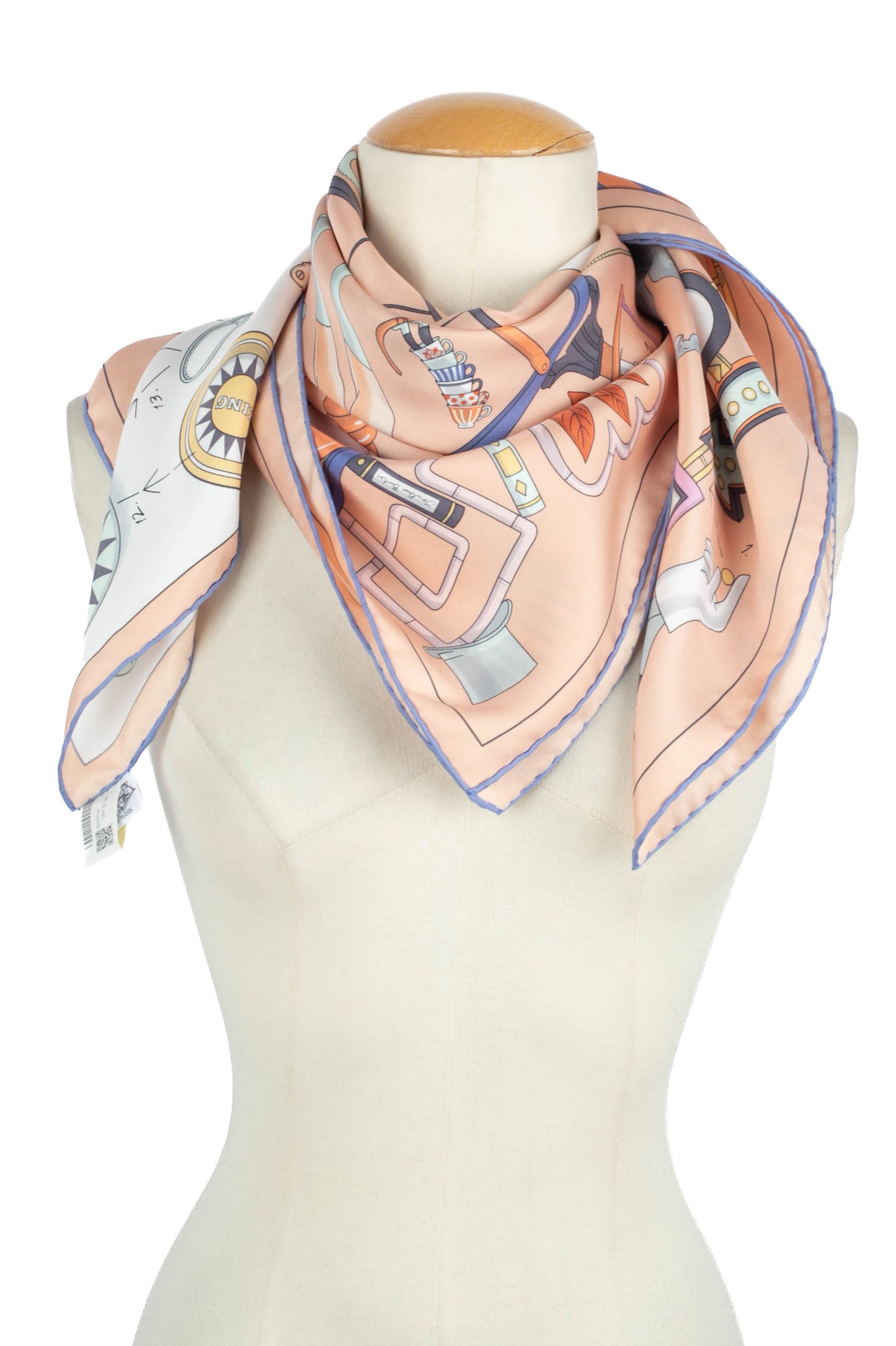 Carré / Foulard "Tea for two" Hermès