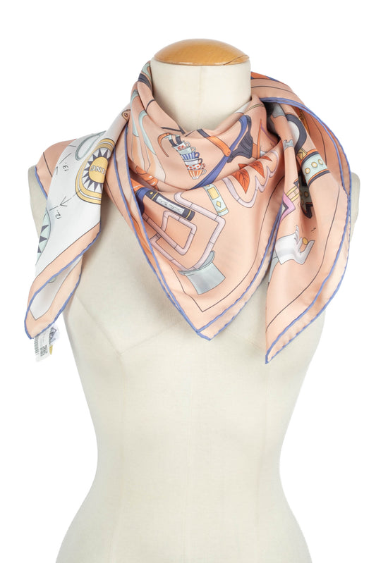 Carré / Foulard "Tea for two" Hermès