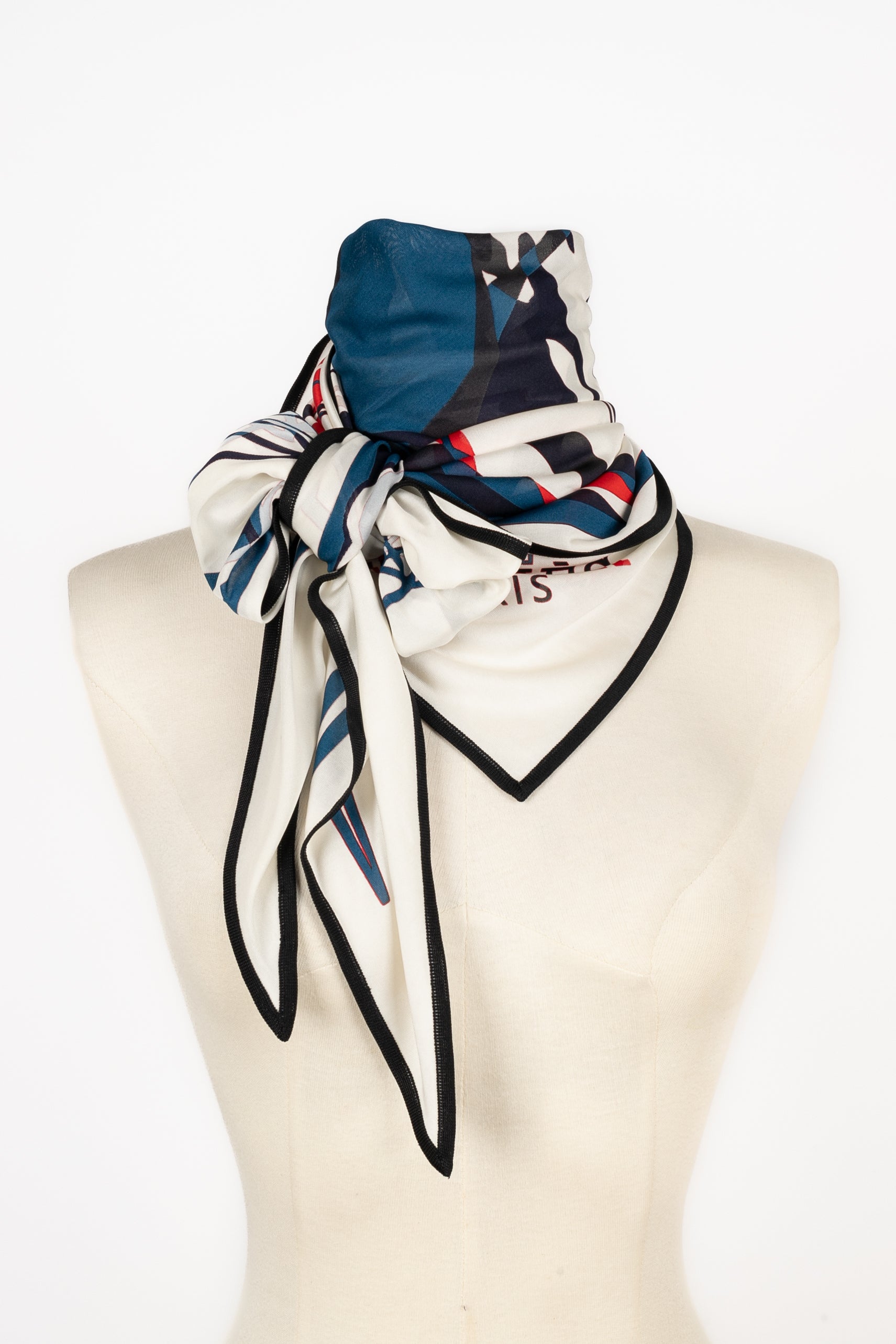 Foulard "Calèche élastique" Hermès