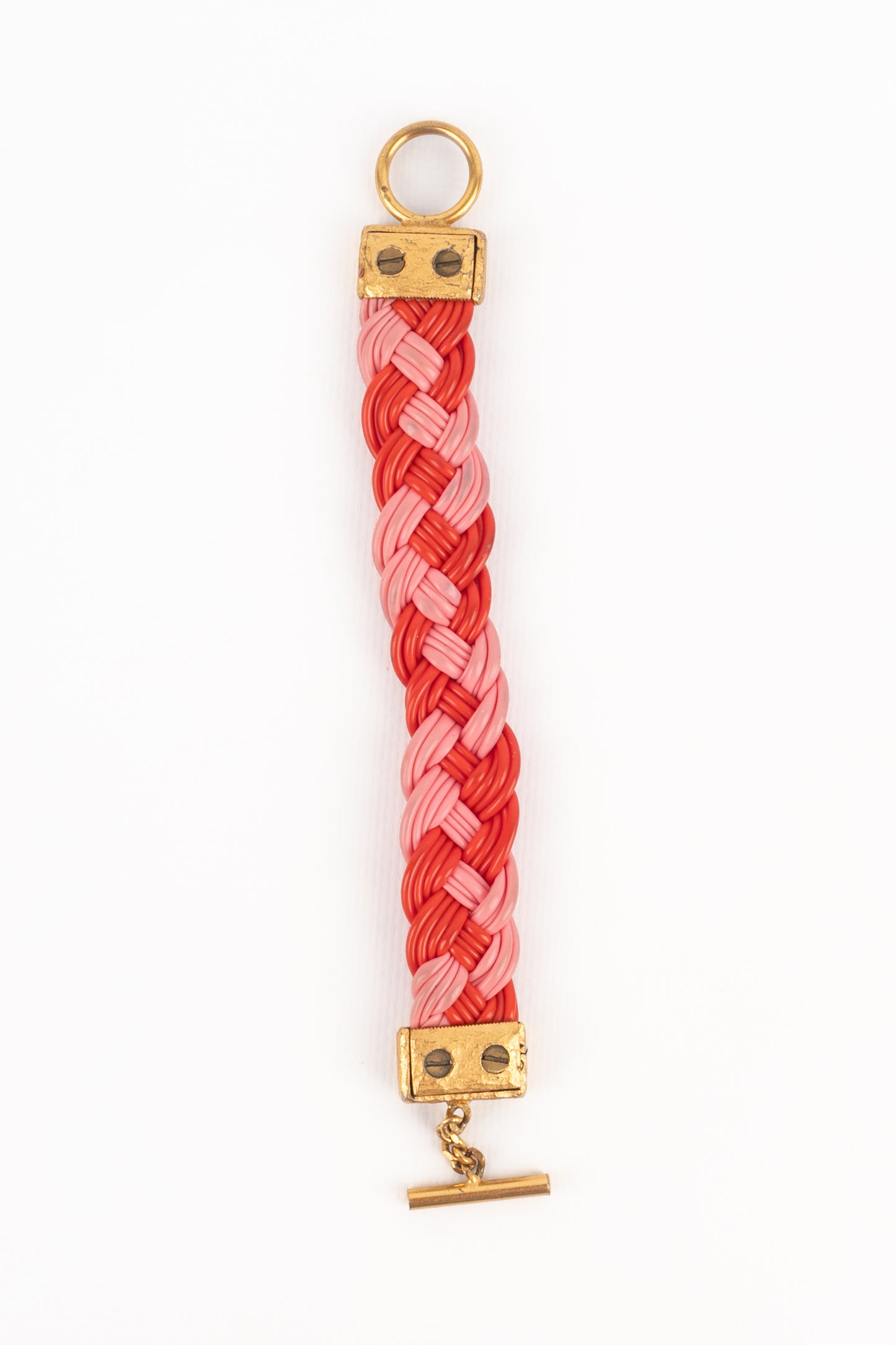 Bracelet "scoubidou" Chanel 1994