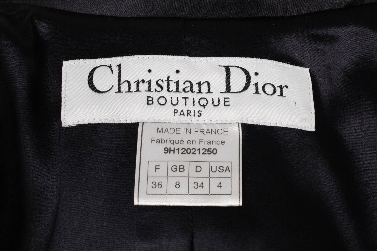 Veste Christian Dior