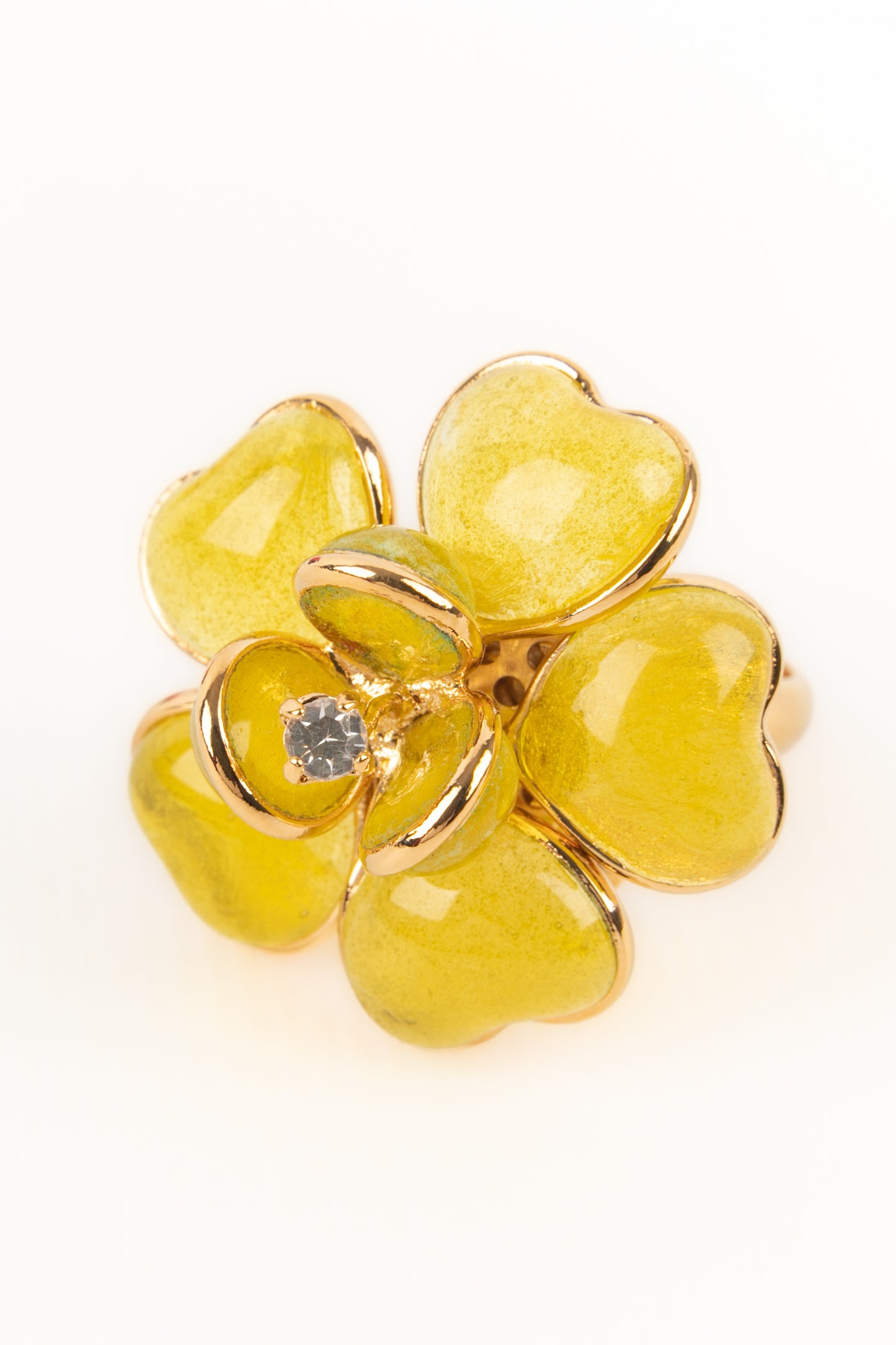 Bague jaune Augustine 